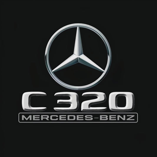 MERCEDES BENZ  C 320 LOGO PROJECTOT LIGHTS  (quantity 1 = 1 sets/2 door lights)Nr.03f037
