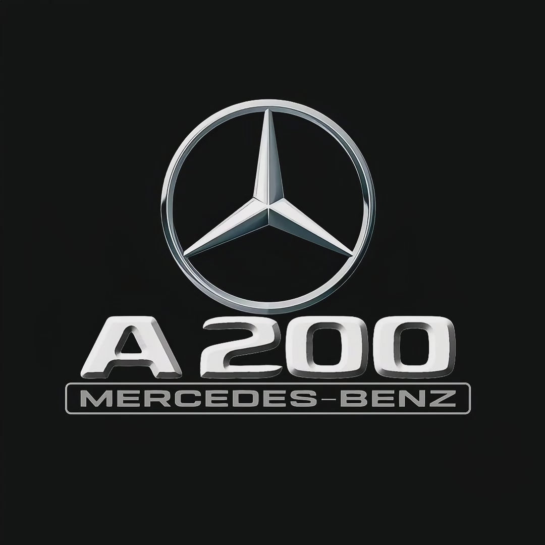 MERCEDES BENZ  A200  LOGO PROJECTOR LIGHTS  (quantity 1 = 1 sets/2 door lights)Nr.03f011