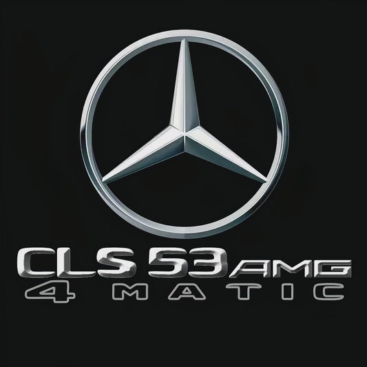 MERCEDES BENZ  CLS 53 AMG LOGO PROJECTOT LIGHTS  (quantity 1 = 1 sets/2 door lights)Nr.03f03