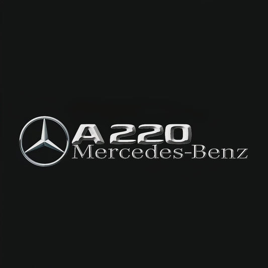 MERCEDES BENZ  A220  LOGO PROJECTOR LIGHTS  (quantity 1 = 1 sets/2 door lights)Nr.03f07