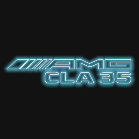 MERCEDES BENZ CLA 35 AMG   LOGO PROJECTOT LIGHTS  (quantity 1 = 1 sets/2 door lights)Nr.03f04