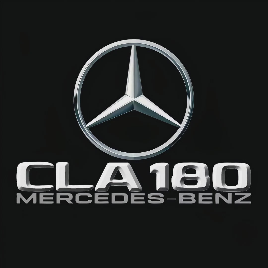 MERCEDES BENZ CLA 180  LOGO PROJECTOT LIGHTS  (quantity 1 = 1 sets/2 door lights)Nr.03f013