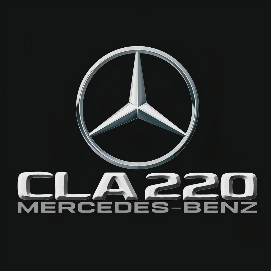 MERCEDES BENZ CLA 220  LOGO PROJECTOT LIGHTS  (quantity 1 = 1 sets/2 door lights)Nr.03f019