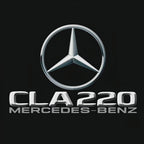 MERCEDES BENZ CLA 220  LOGO PROJECTOT LIGHTS  (quantity 1 = 1 sets/2 door lights)Nr.03f019