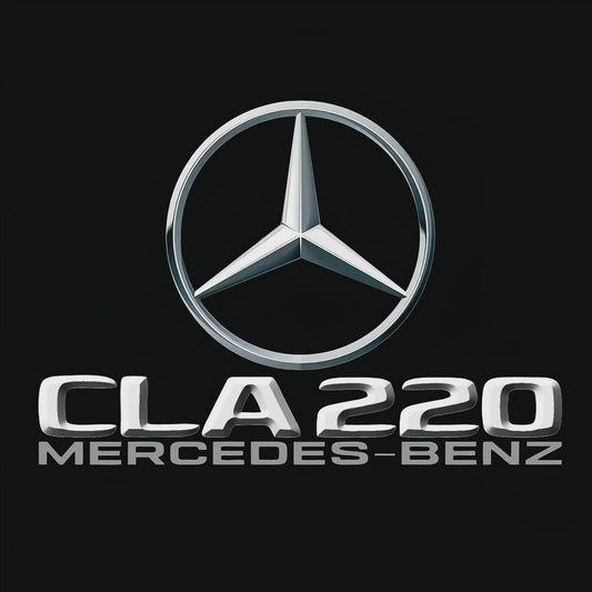 MERCEDES BENZ CLA 220  LOGO PROJECTOT LIGHTS  (quantity 1 = 1 sets/2 door lights)Nr.03f019