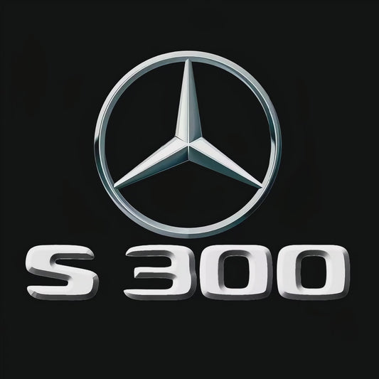 MERCEDES BENZ S 300 LOGO PROJECTOR LIGHTS  (quantity 1 = 1 sets/2 door lights)Nr.03f018
