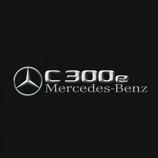 MERCEDES BENZ  C 300e AMG LOGO PROJECTOT LIGHTS  (quantity 1 = 1 sets/2 door lights)Nr.03f036