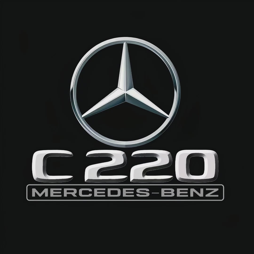 MERCEDES BENZ  C 220 LOGO PROJECTOT LIGHTS  (quantity 1 = 1 sets/2 door lights)Nr.03f024