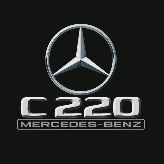 MERCEDES BENZ  C 220 LOGO PROJECTOT LIGHTS  (quantity 1 = 1 sets/2 door lights)Nr.03f024