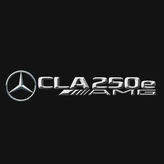 MERCEDES BENZ CLA 250e AMG  LOGO PROJECTOT LIGHTS  (quantity 1 = 1 sets/2 door lights)Nr.03f024