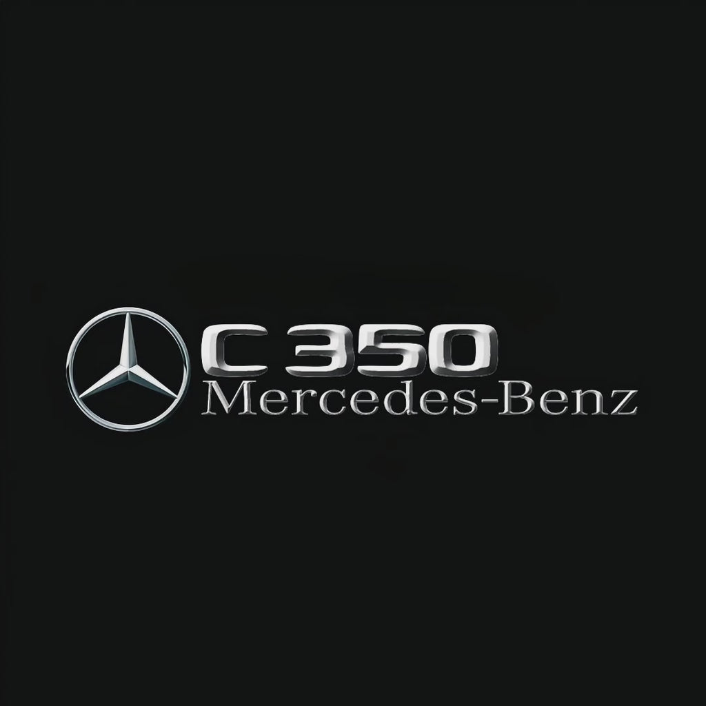 MERCEDES BENZ  C 350 AMG LOGO PROJECTOT LIGHTS  (quantity 1 = 1 sets/2 door lights)Nr.03f042