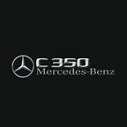 MERCEDES BENZ  C 350 AMG LOGO PROJECTOT LIGHTS  (quantity 1 = 1 sets/2 door lights)Nr.03f042
