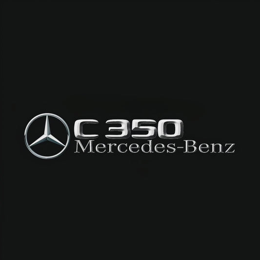 MERCEDES BENZ  C 350 AMG LOGO PROJECTOT LIGHTS  (quantity 1 = 1 sets/2 door lights)Nr.03f042