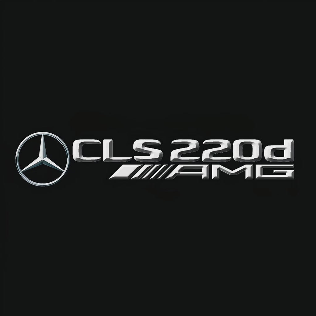 MERCEDES BENZ  CLS 220d AMG LOGO PROJECTOT LIGHTS  (quantity 1 = 1 sets/2 door lights)Nr.03f019