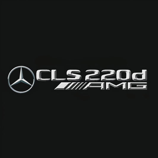 MERCEDES BENZ  CLS 220d AMG LOGO PROJECTOT LIGHTS  (quantity 1 = 1 sets/2 door lights)Nr.03f019