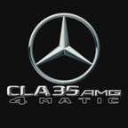 MERCEDES BENZ CLA 35 AMG   LOGO PROJECTOT LIGHTS  (quantity 1 = 1 sets/2 door lights)Nr.03f07