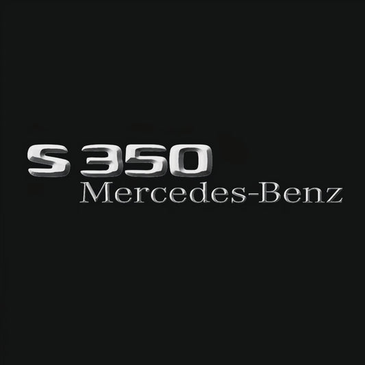 MERCEDES BENZ S 350 LOGO PROJECTOR LIGHTS  (quantity 1 = 1 sets/2 door lights)Nr.03f029