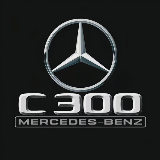 MERCEDES BENZ  C 300 LOGO PROJECTOT LIGHTS  (quantity 1 = 1 sets/2 door lights)Nr.03f033