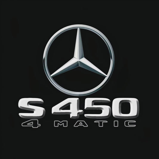 MERCEDES BENZ S 450 LOGO PROJECTOR LIGHTS  (quantity 1 = 1 sets/2 door lights)Nr.03f035