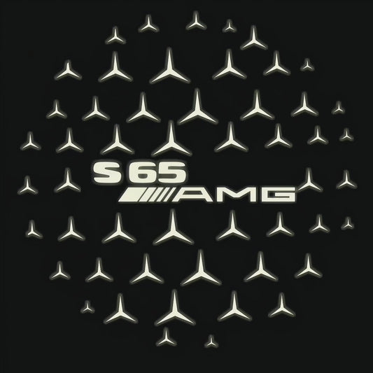 MERCEDES BENZ S 65 AMG LOGO PROJECTOR LIGHTS  (quantity 1 = 1 sets/2 door lights)Nr.03f015