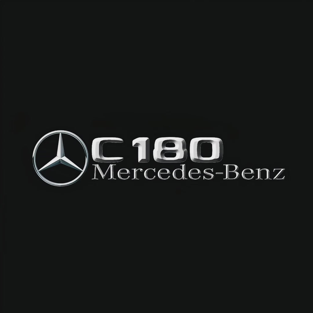 MERCEDES BENZ  C 180 AMG LOGO PROJECTOT LIGHTS  (quantity 1 = 1 sets/2 door lights)Nr.03f018