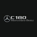 MERCEDES BENZ  C 180 AMG LOGO PROJECTOT LIGHTS  (quantity 1 = 1 sets/2 door lights)Nr.03f018