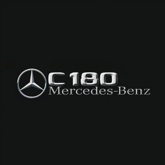 MERCEDES BENZ  C 180 AMG LOGO PROJECTOT LIGHTS  (quantity 1 = 1 sets/2 door lights)Nr.03f018