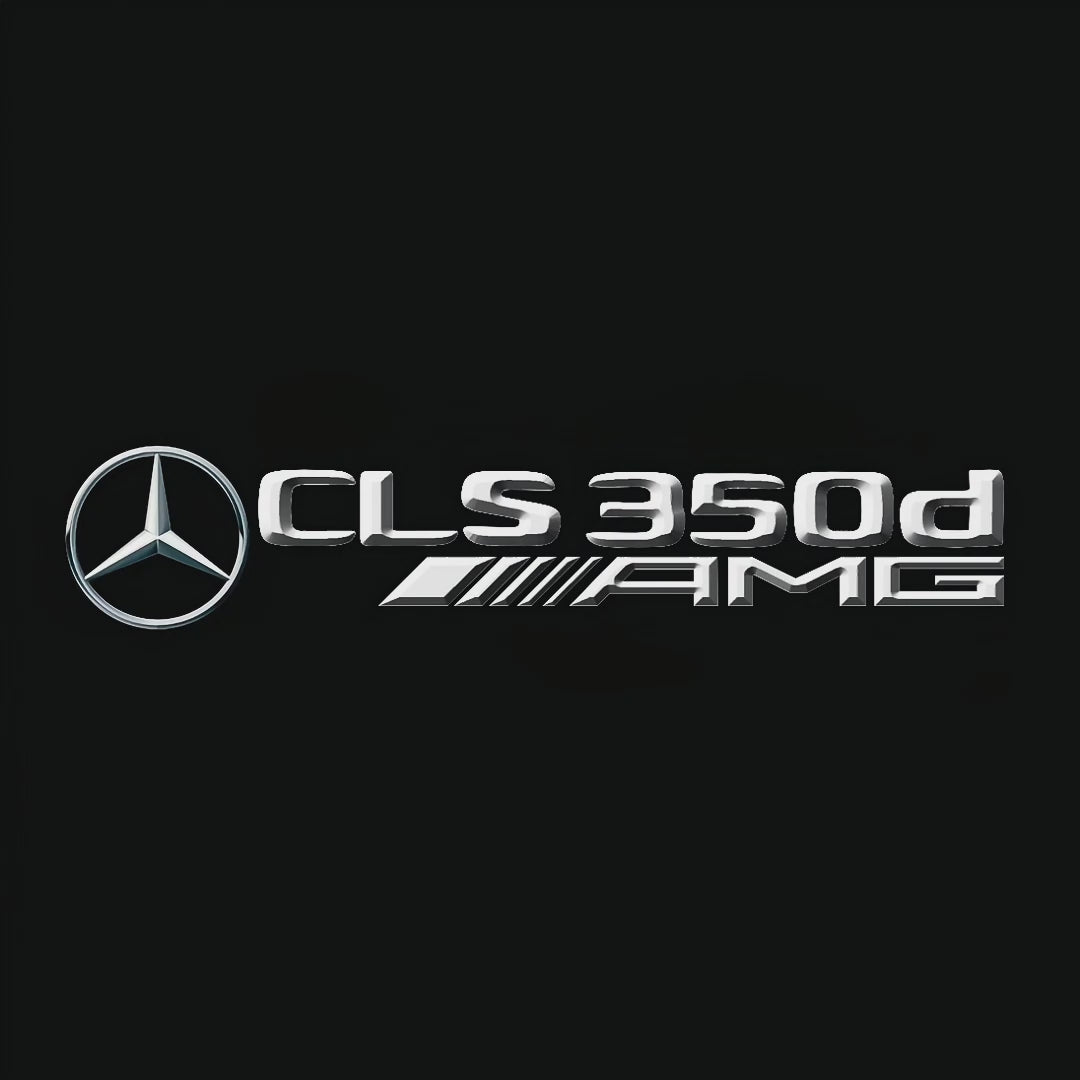 MERCEDES BENZ  CLS 350d AMG LOGO PROJECTOT LIGHTS  (quantity 1 = 1 sets/2 door lights)Nr.03f029
