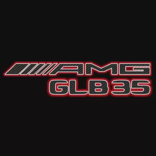 MERCEDES BENZ GLB 35 AMG LOGO PROJECTOR LIGHTS  (quantity 1 = 1 sets/2 door lights)Nr.03f027