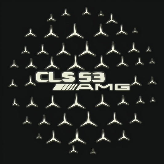 MERCEDES BENZ  CLS 53 AMG LOGO PROJECTOT LIGHTS  (quantity 1 = 1 sets/2 door lights)Nr.03f05