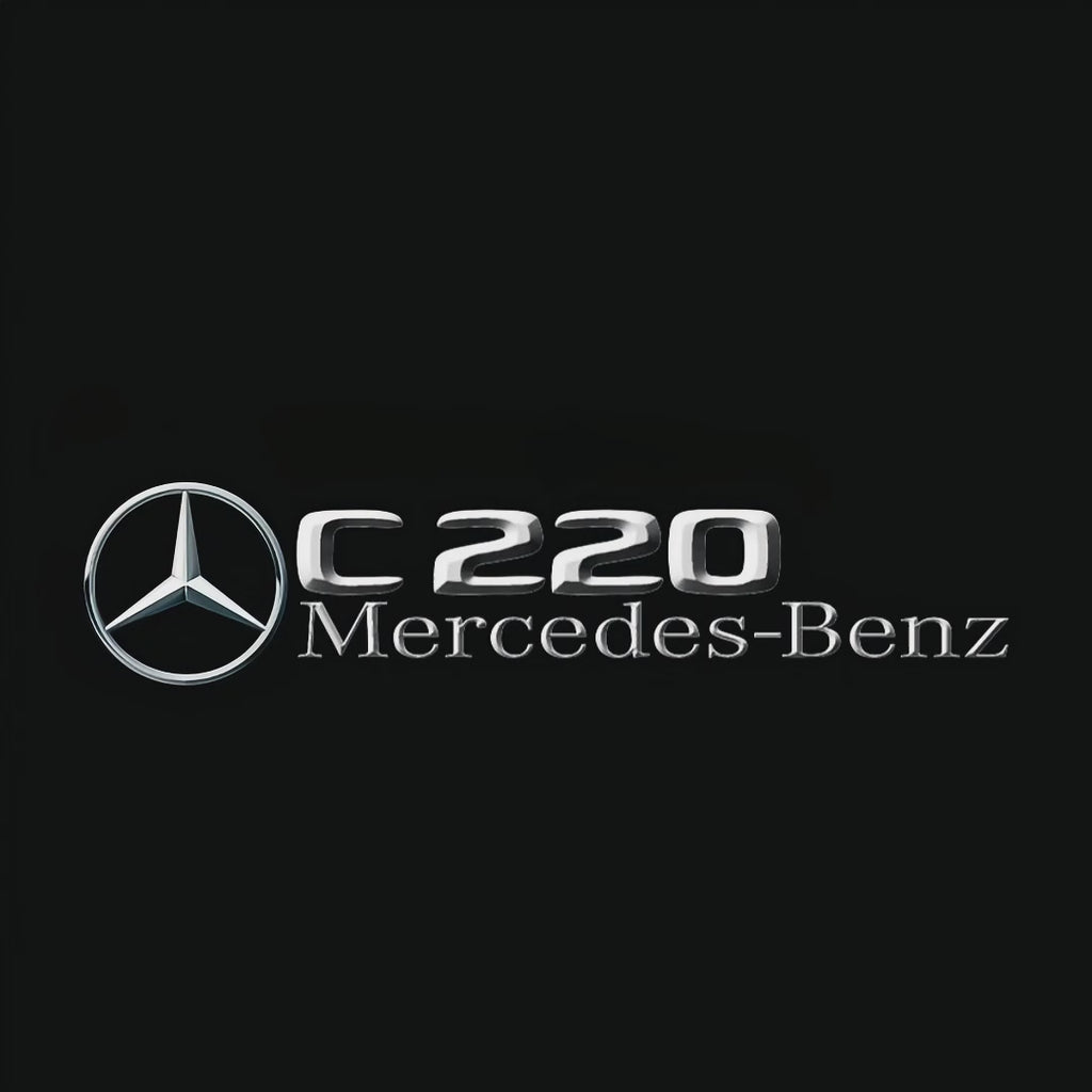 MERCEDES BENZ  C 220 AMG LOGO PROJECTOT LIGHTS  (quantity 1 = 1 sets/2 door lights)Nr.03f026