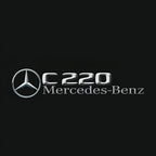 MERCEDES BENZ  C 220 AMG LOGO PROJECTOT LIGHTS  (quantity 1 = 1 sets/2 door lights)Nr.03f026