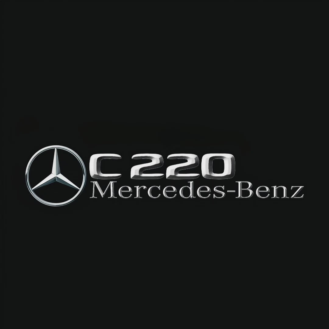 MERCEDES BENZ  C 220 AMG LOGO PROJECTOT LIGHTS  (quantity 1 = 1 sets/2 door lights)Nr.03f026