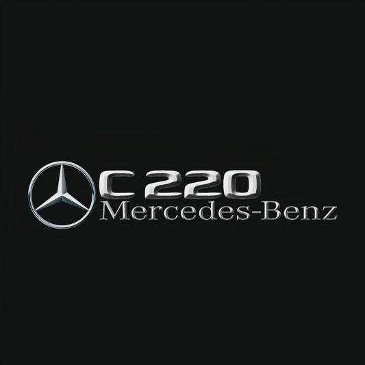 MERCEDES BENZ  C 220 AMG LOGO PROJECTOT LIGHTS  (quantity 1 = 1 sets/2 door lights)Nr.03f026