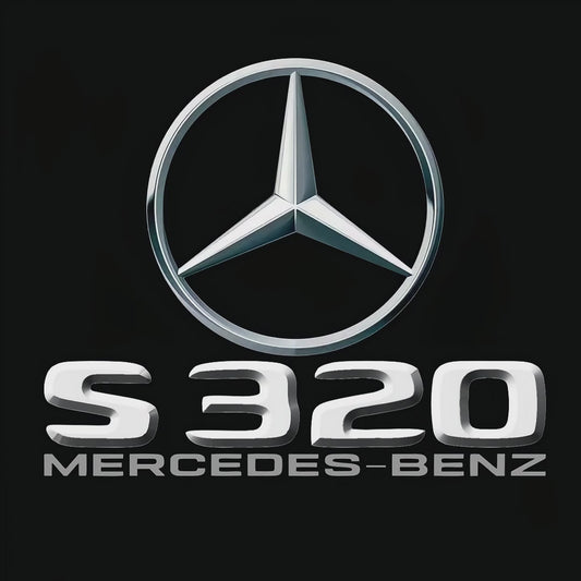 MERCEDES BENZ S 320 LOGO PROJECTOR LIGHTS  (quantity 1 = 1 sets/2 door lights)Nr.03f022