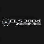 MERCEDES BENZ  CLS 300d AMG LOGO PROJECTOT LIGHTS  (quantity 1 = 1 sets/2 door lights)Nr.03f026