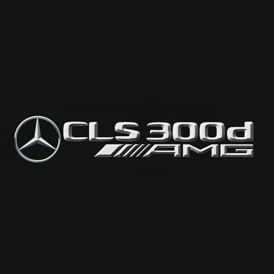 MERCEDES BENZ  CLS 300d AMG LOGO PROJECTOT LIGHTS  (quantity 1 = 1 sets/2 door lights)Nr.03f026