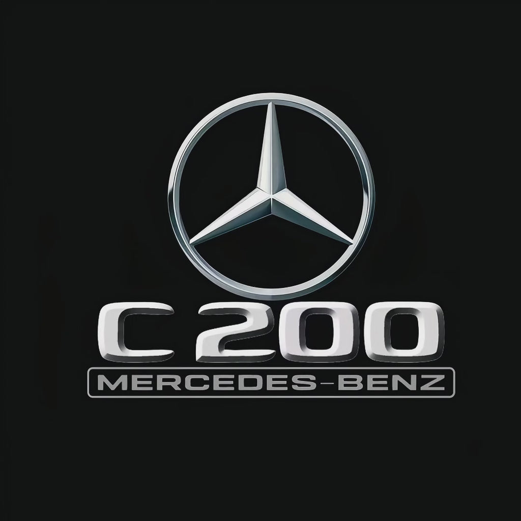 MERCEDES BENZ  C 200  LOGO PROJECTOT LIGHTS  (quantity 1 = 1 sets/2 door lights)Nr.03f021