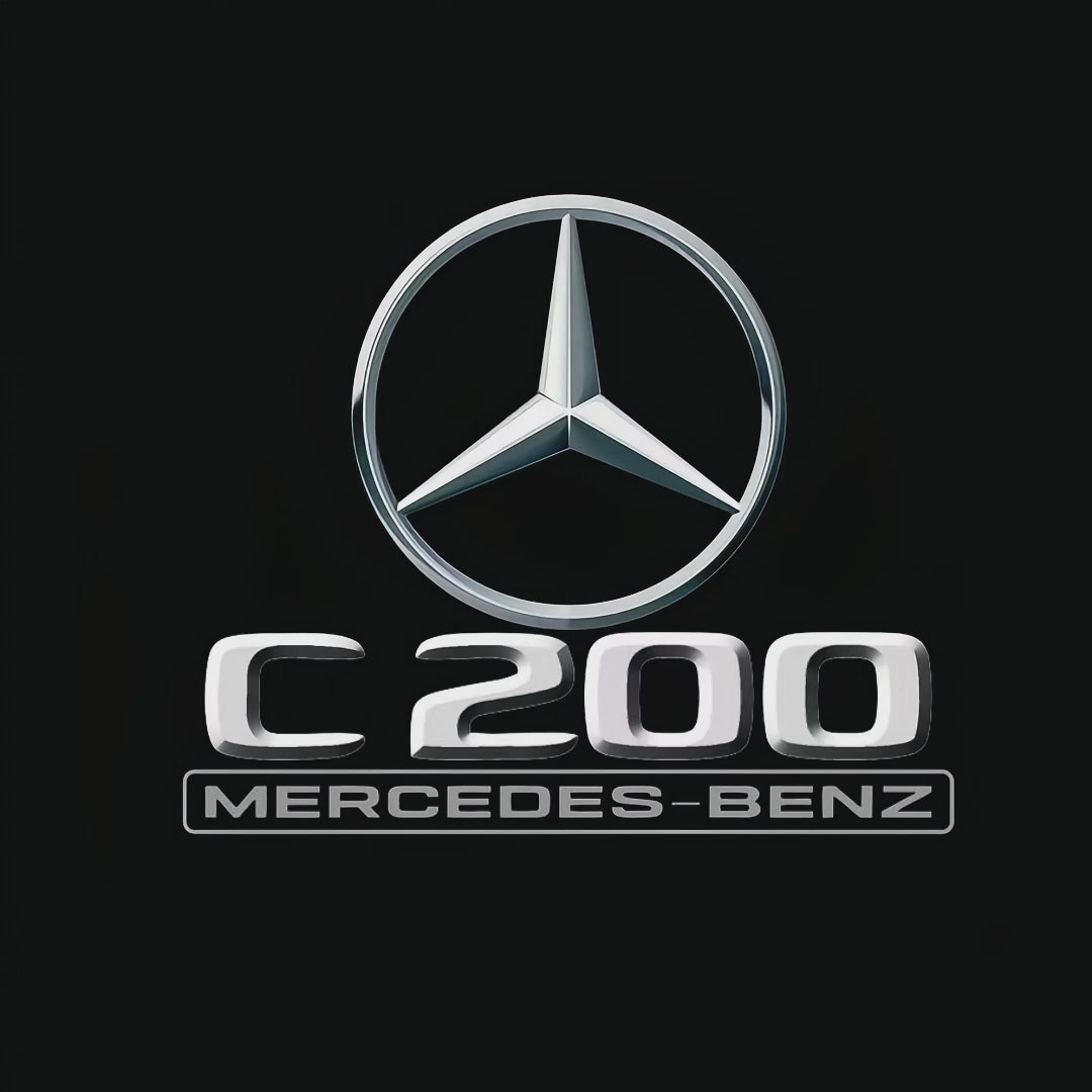 MERCEDES BENZ  C 200  LOGO PROJECTOT LIGHTS  (quantity 1 = 1 sets/2 door lights)Nr.03f021