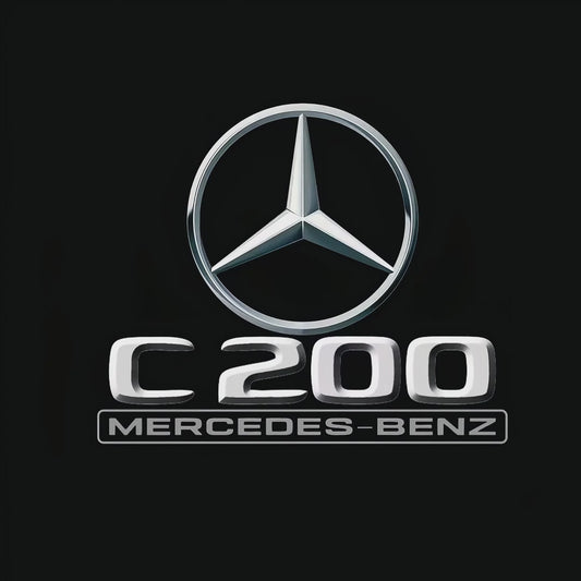 MERCEDES BENZ  C 200  LOGO PROJECTOT LIGHTS  (quantity 1 = 1 sets/2 door lights)Nr.03f021