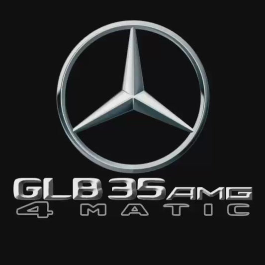 MERCEDES BENZ GLB 35 AMG LOGO PROJECTOR LIGHTS  (quantity 1 = 1 sets/2 door lights)Nr.03f026