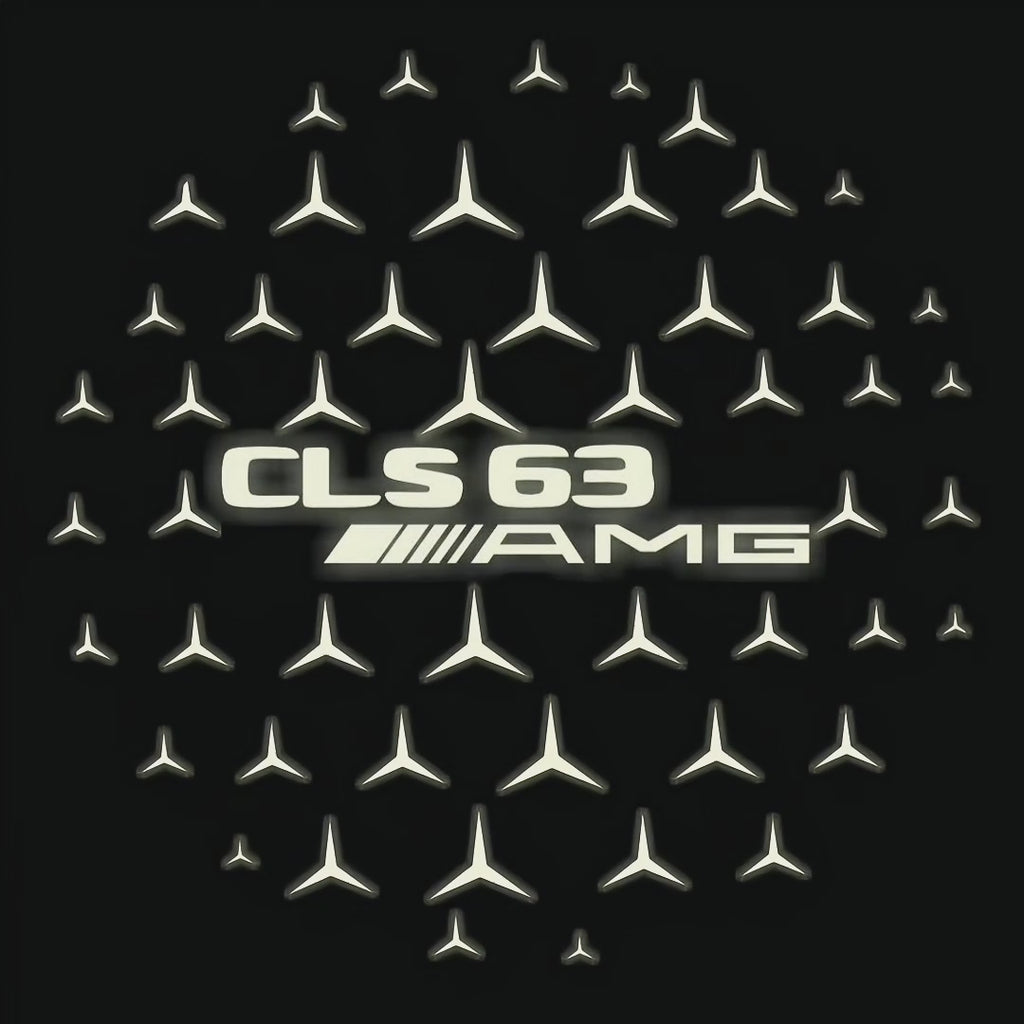 MERCEDES BENZ  CLS 63 AMG  LOGO PROJECTOT LIGHTS  (quantity 1 = 1 sets/2 door lights)Nr.03f016