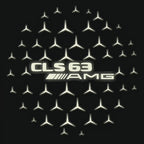 MERCEDES BENZ  CLS 63 AMG  LOGO PROJECTOT LIGHTS  (quantity 1 = 1 sets/2 door lights)Nr.03f016