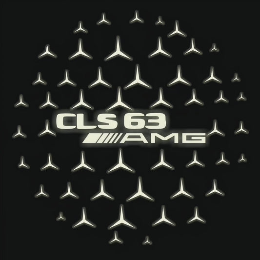 MERCEDES BENZ  CLS 63 AMG  LOGO PROJECTOT LIGHTS  (quantity 1 = 1 sets/2 door lights)Nr.03f016