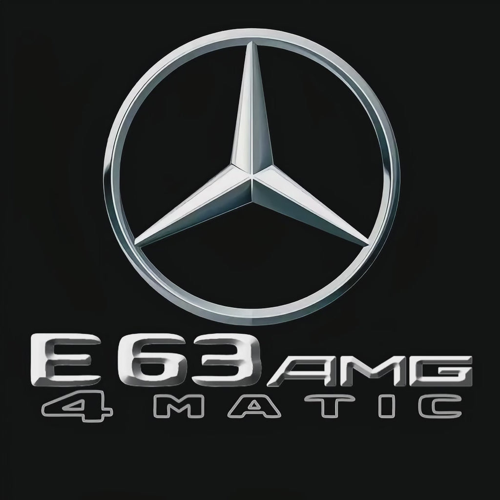 MERCEDES BENZ E63 AMG LOGO PROJECTOT LIGHTS  (quantity 1 = 1 sets/2 door lights)Nr.03f09