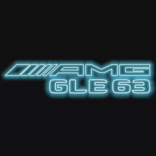 MERCEDES BENZ GLE 63 AMG LOGO PROJECTOR LIGHTS  (quantity 1 = 1 sets/2 door lights)Nr.03f037