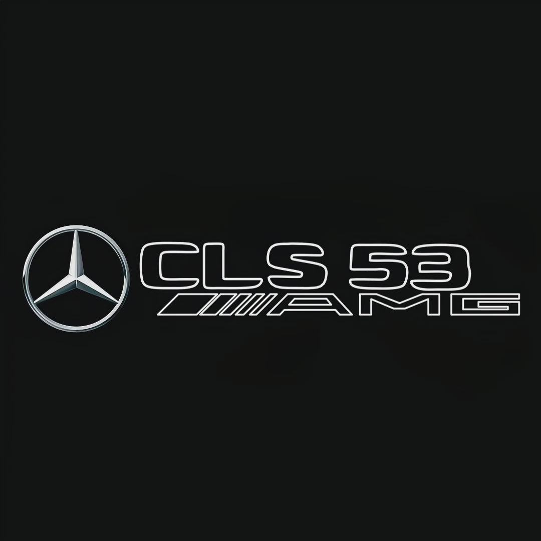 MERCEDES BENZ  CLS 53 AMG LOGO PROJECTOT LIGHTS  (quantity 1 = 1 sets/2 door lights)Nr.03f04