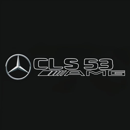 MERCEDES BENZ  CLS 53 AMG LOGO PROJECTOT LIGHTS  (quantity 1 = 1 sets/2 door lights)Nr.03f04