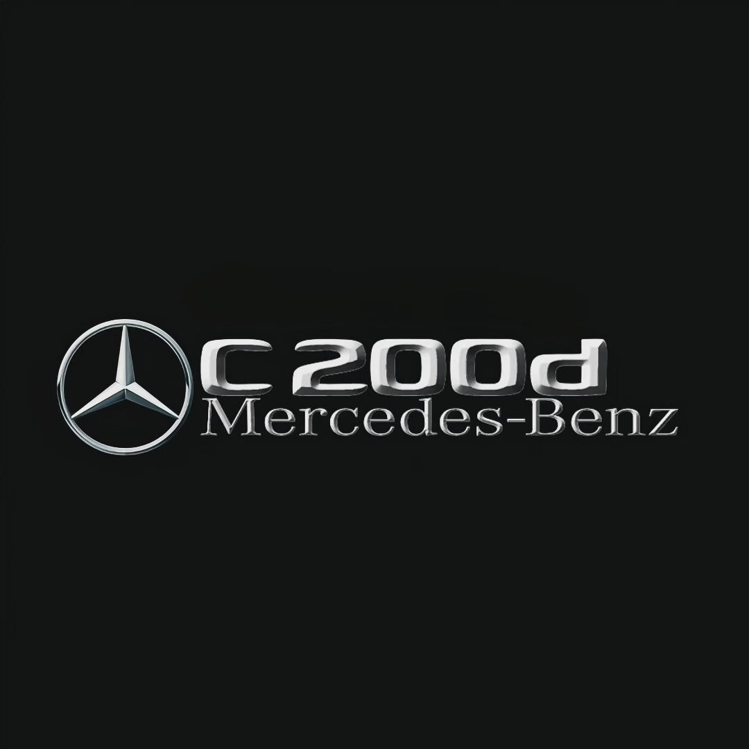 MERCEDES BENZ  C 200d AMG LOGO PROJECTOT LIGHTS  (quantity 1 = 1 sets/2 door lights)Nr.03f023
