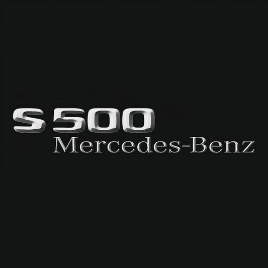 MERCEDES BENZ S 500 LOGO PROJECTOR LIGHTS  (quantity 1 = 1 sets/2 door lights)Nr.03f042